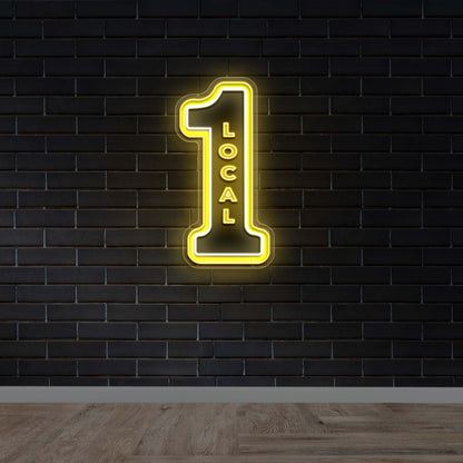 LOCAL 1 - Premium Neon Artwork