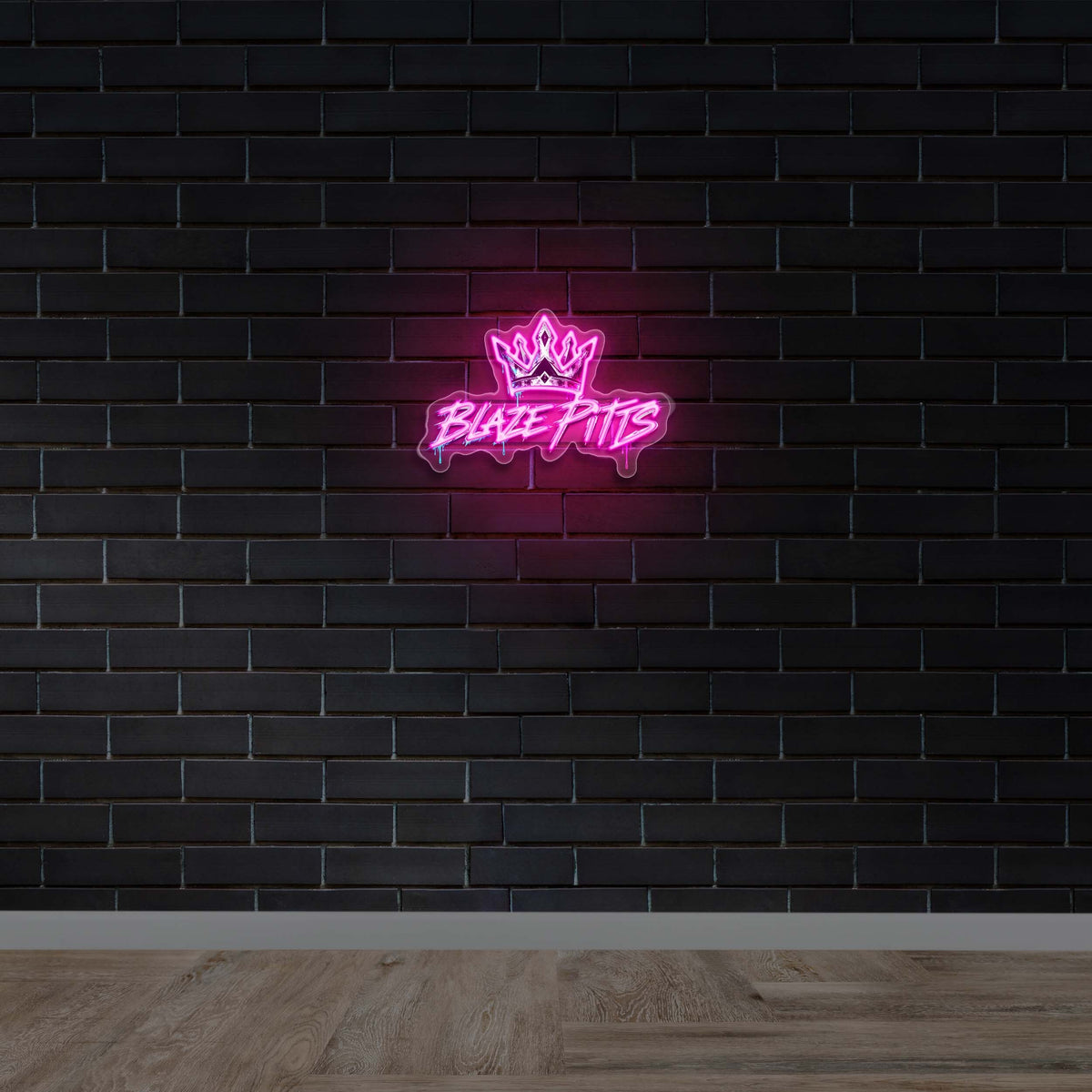 Blaze Fitts - Premium Neon Artwork