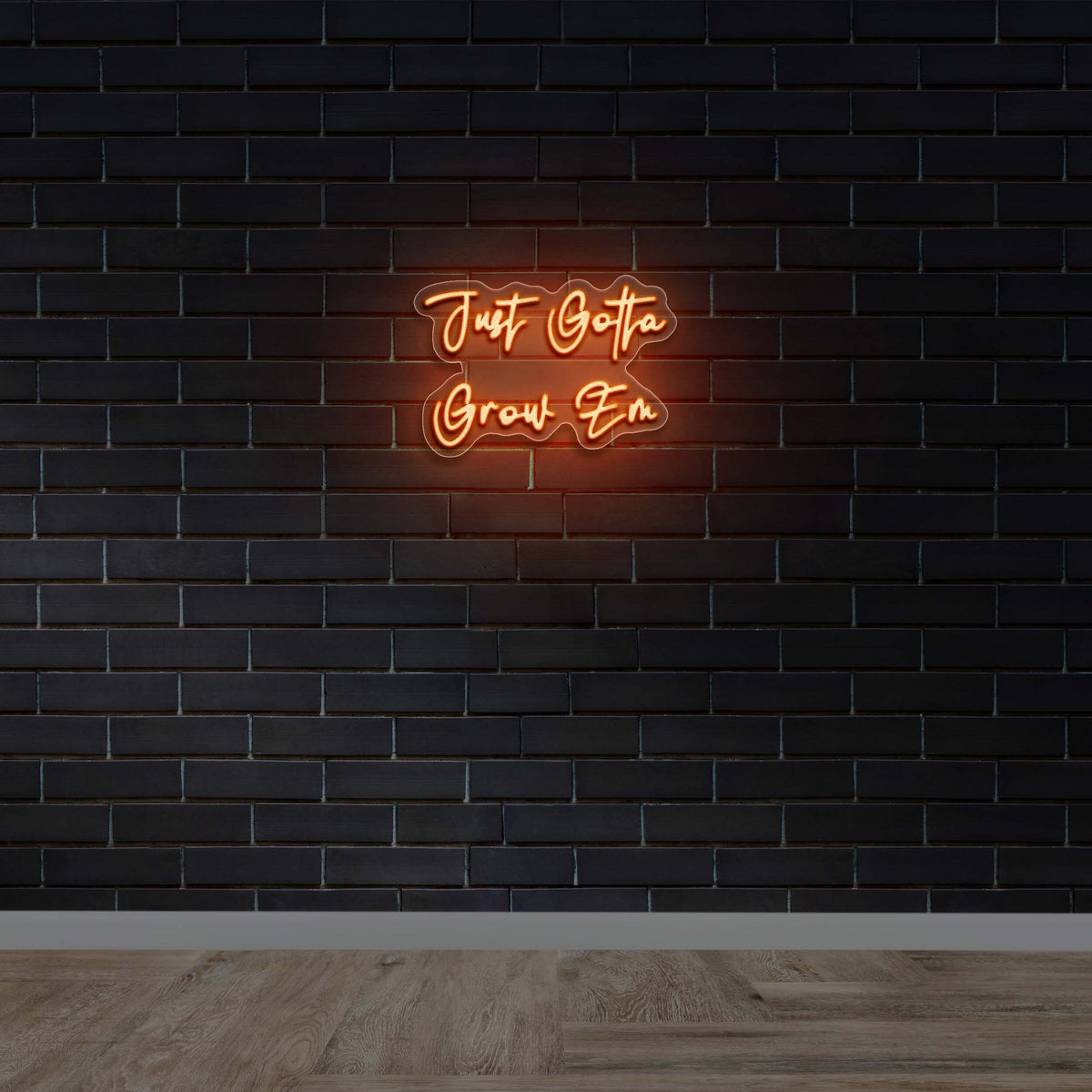 Just gotta grow em - Premium Neon Artwork
