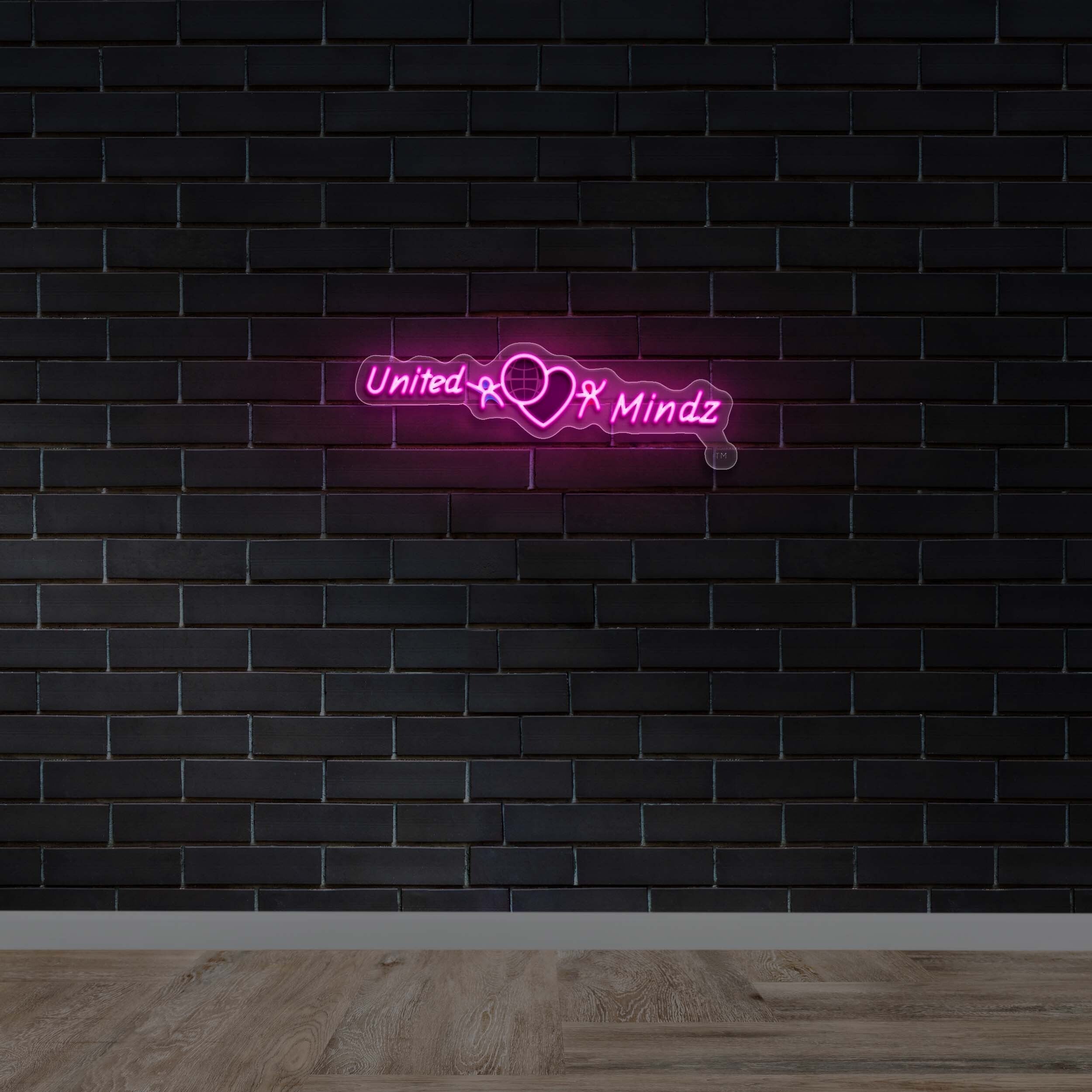 UNITED MINDZ – Premium Neon Artwork