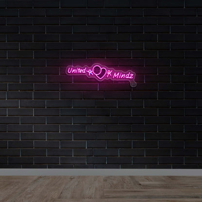 UNITED MINDZ – Premium Neon Artwork