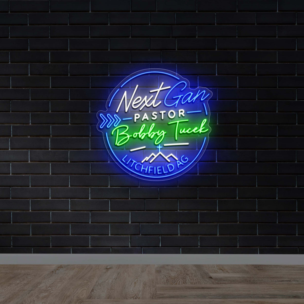 NextGen Pastor Bobby Tucek - Premium Neon Artwork