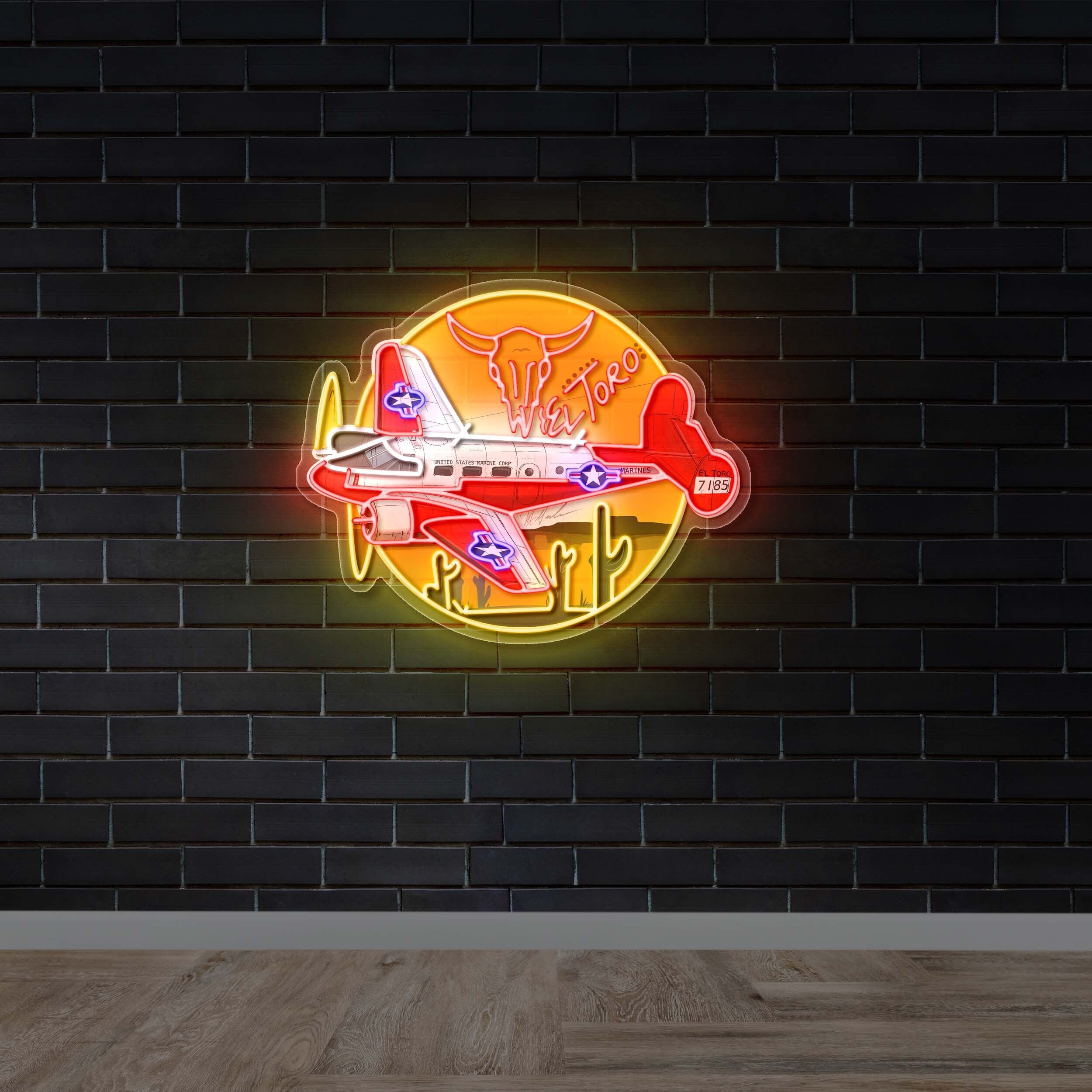 EL TORO - Premium Neon Artwork