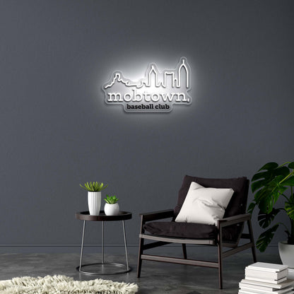 mobtown - Premium Neon Artwork