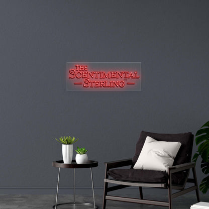THE SCENTIMENTAL STERLING ll - Premium Neon Artwork