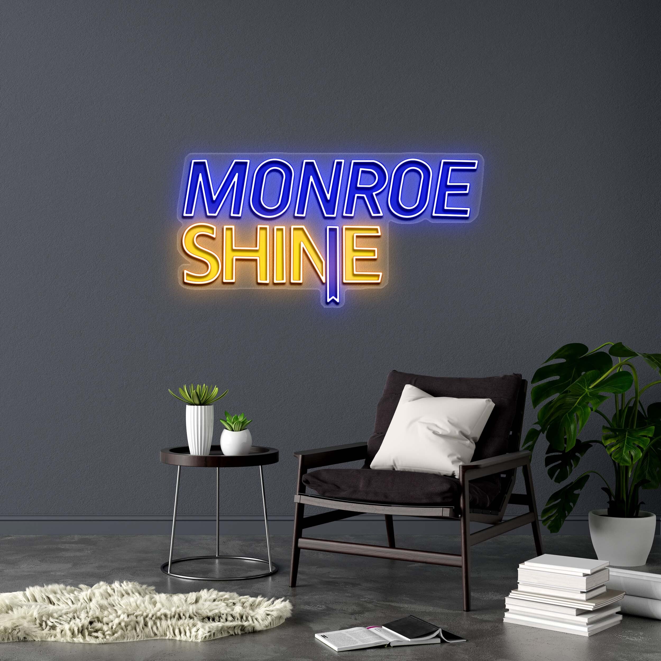 MONROE SHINE II - Premium Neon Artwork