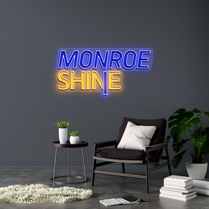 MONROE SHINE II - Premium Neon Artwork