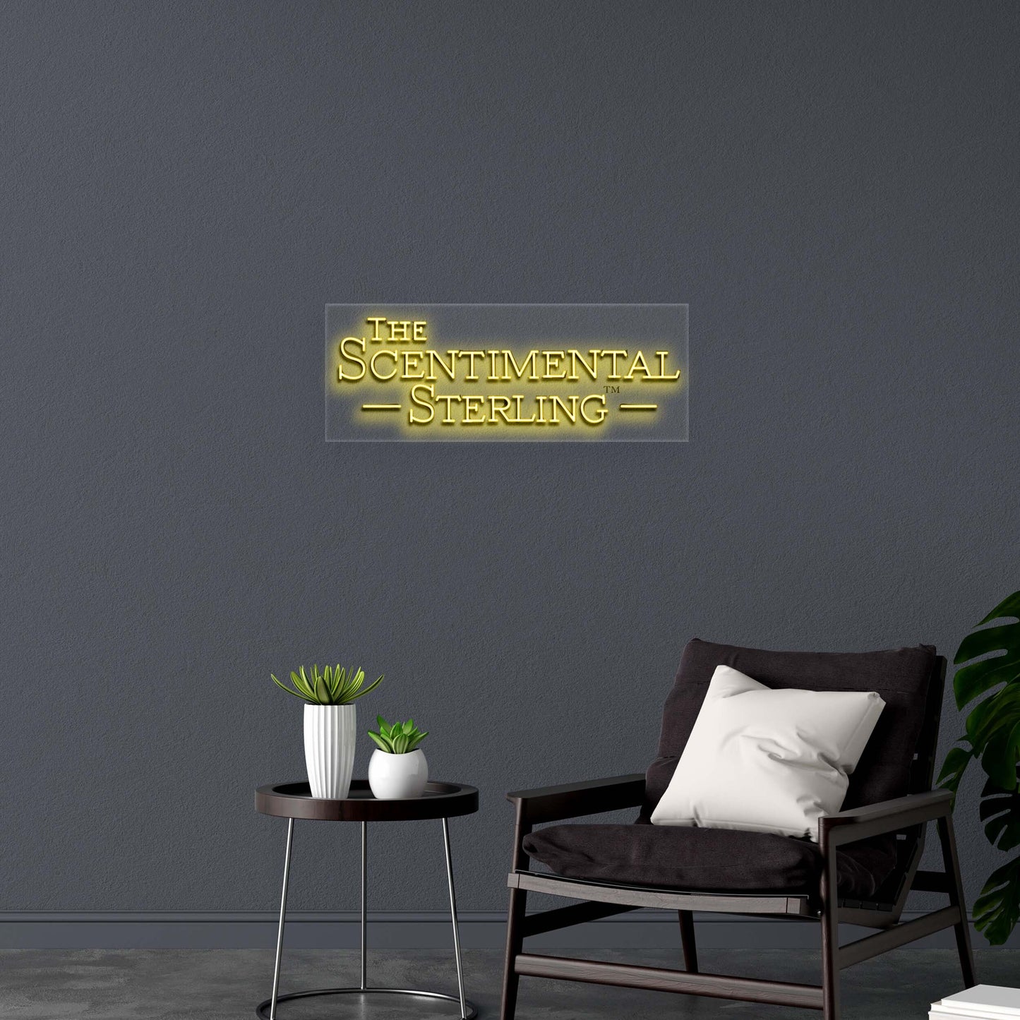 THE SCENTIMENTAL STERLING ll - Premium Neon Artwork