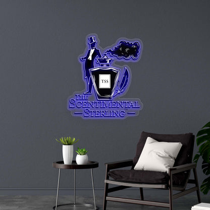 THE SCENTIMENTAL STERLING - Premium Neon Artwork