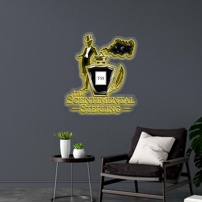 THE SCENTIMENTAL STERLING - Premium Neon Artwork