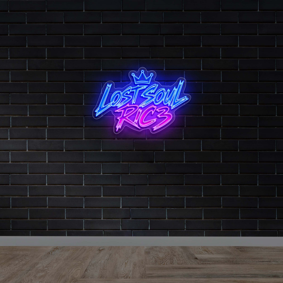 Lost Soul Ric3 - Premium Neon Artwork
