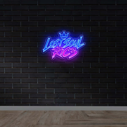 Lost Soul Ric3 - Premium Neon Artwork