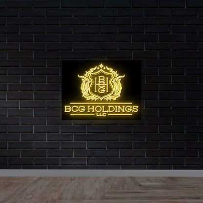 BCG HOLDINGS LLC  - Premium Neon Artwork