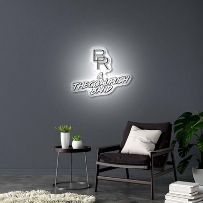 BR & The Coal Rush Band - Premium Neon Artwork