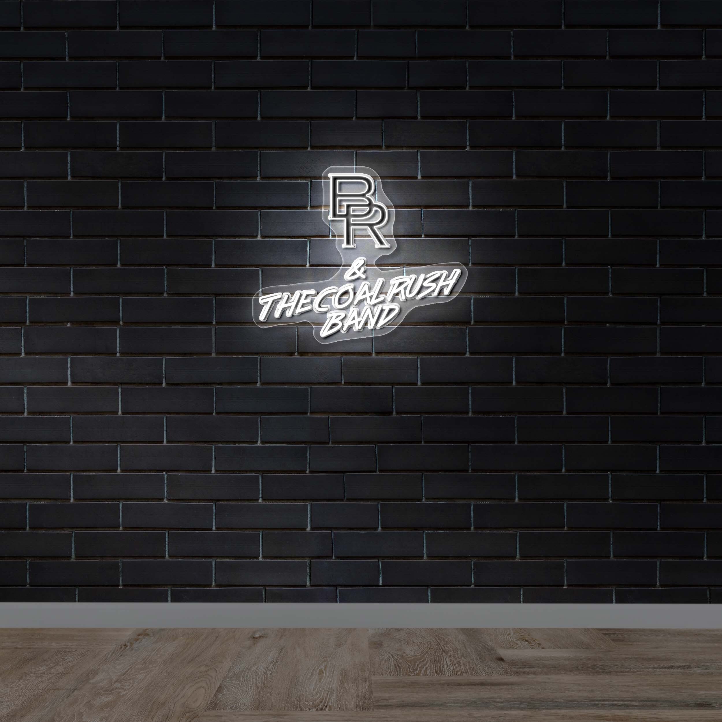 BR & The Coal Rush Band - Premium Neon Artwork