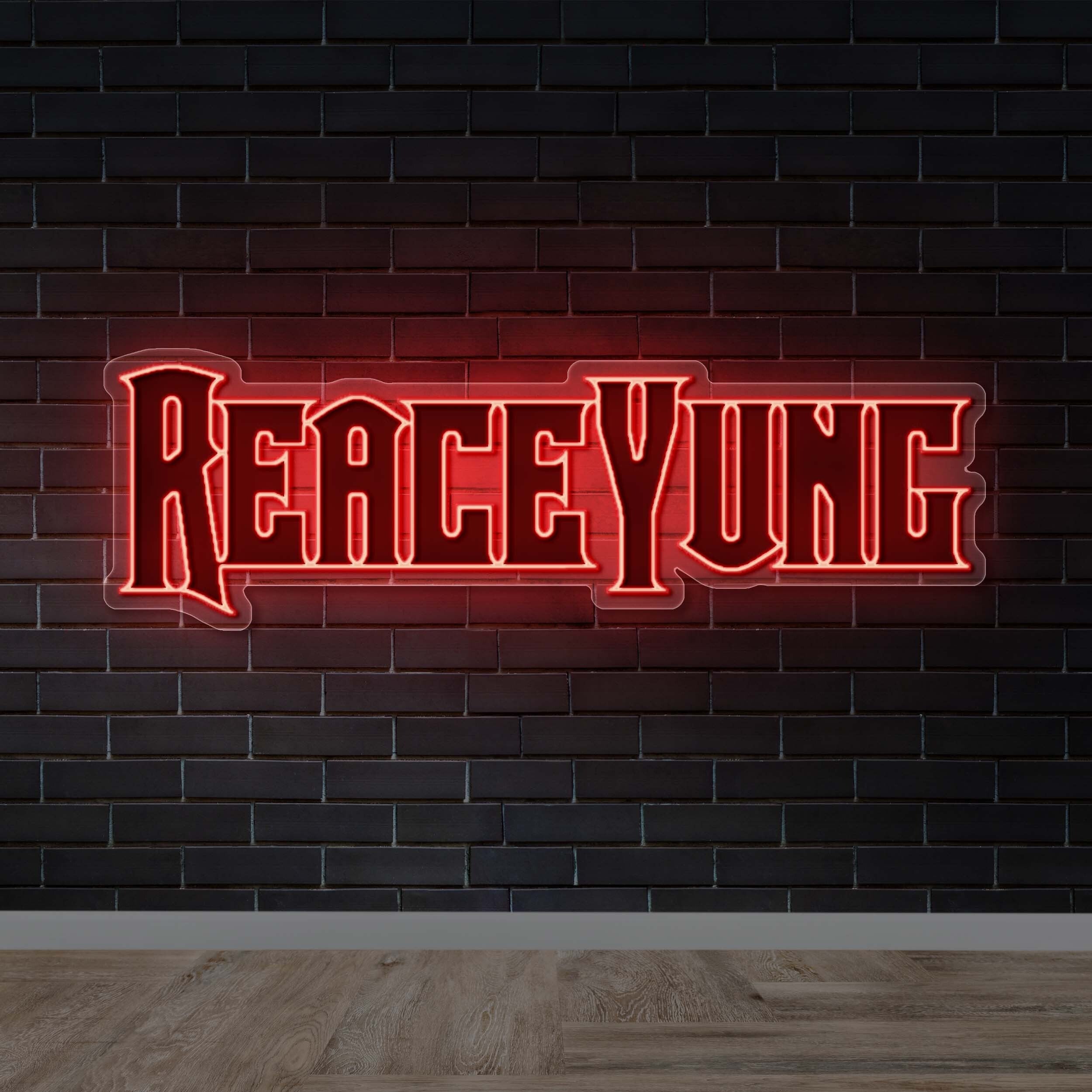 REACE YUNG - Premium Neon Artwork