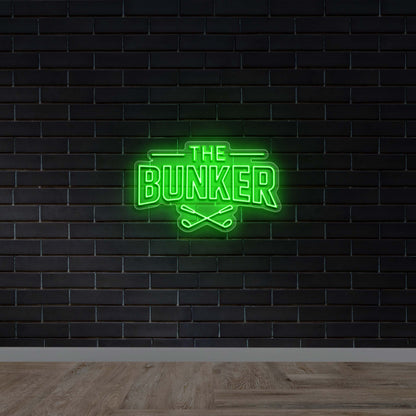 THE BUNKER - Premium Neon Artwork