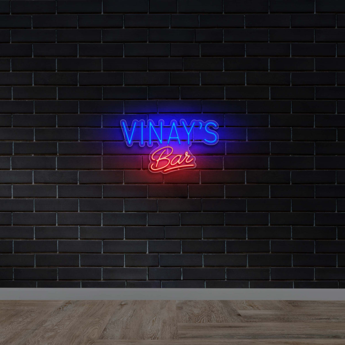 VINAY'S BAR - Premium Neon Artwork