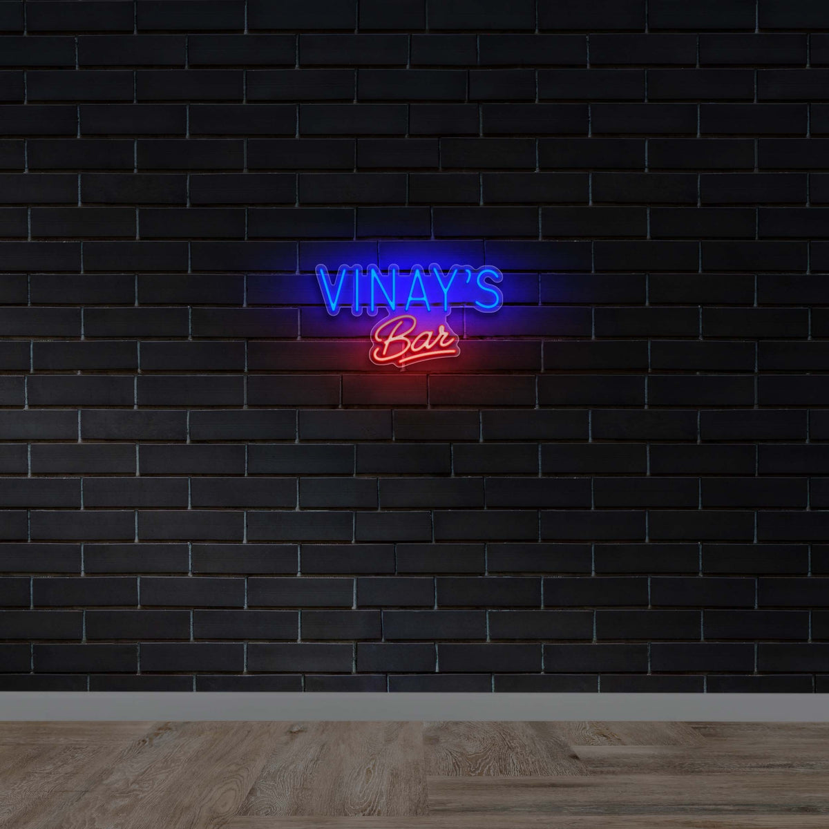 VINAY'S BAR - Premium Neon Artwork