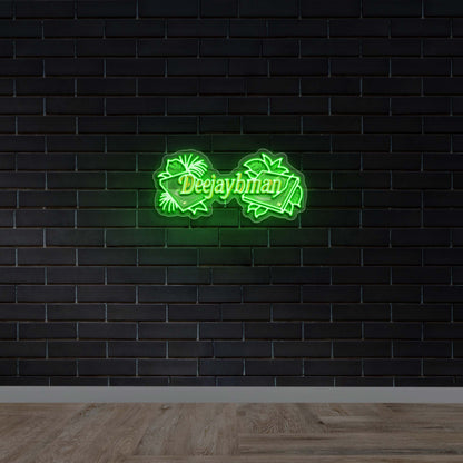 Deejaybman - Premium Neon Artwork
