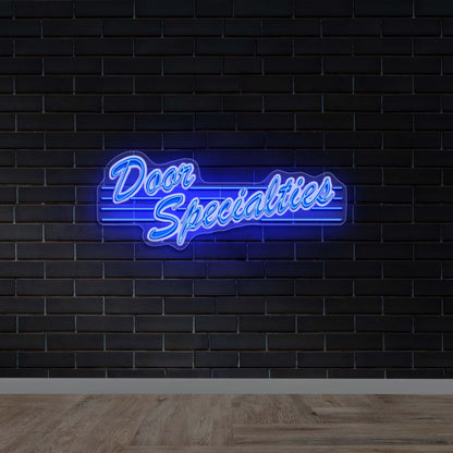 Door Specialties - Premium Neon Artwork