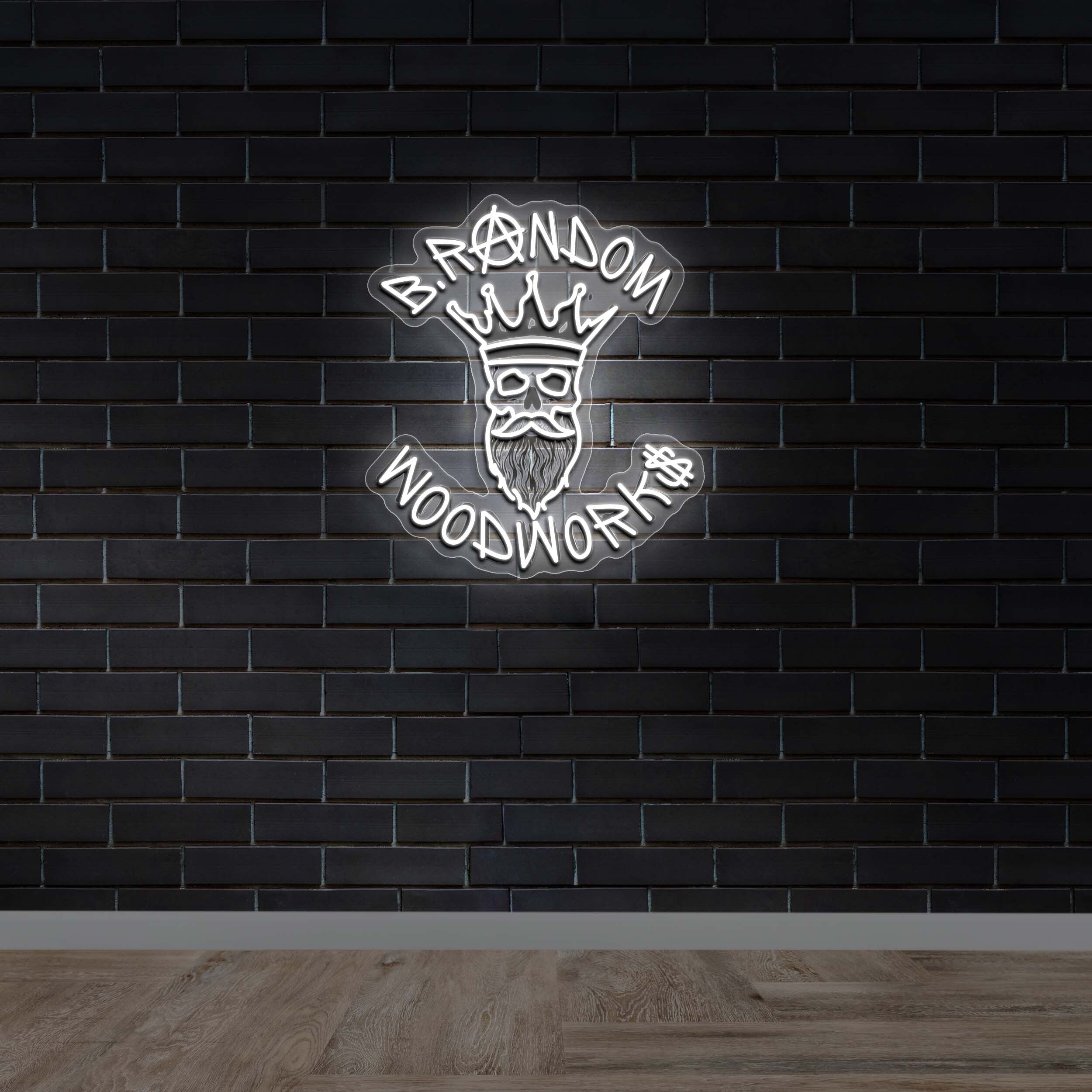 B.RANDOM WOODWORKS - Premium Neon Artwork