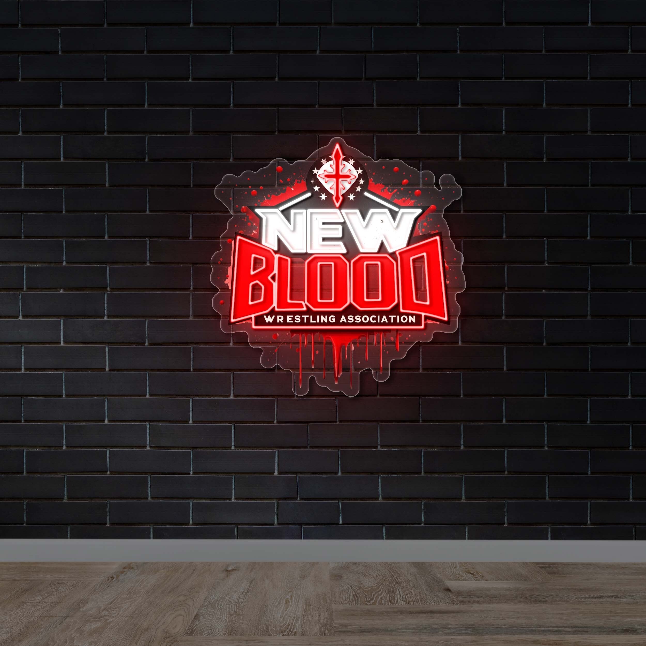 NEW BLOOD - Premium Neon Artwork