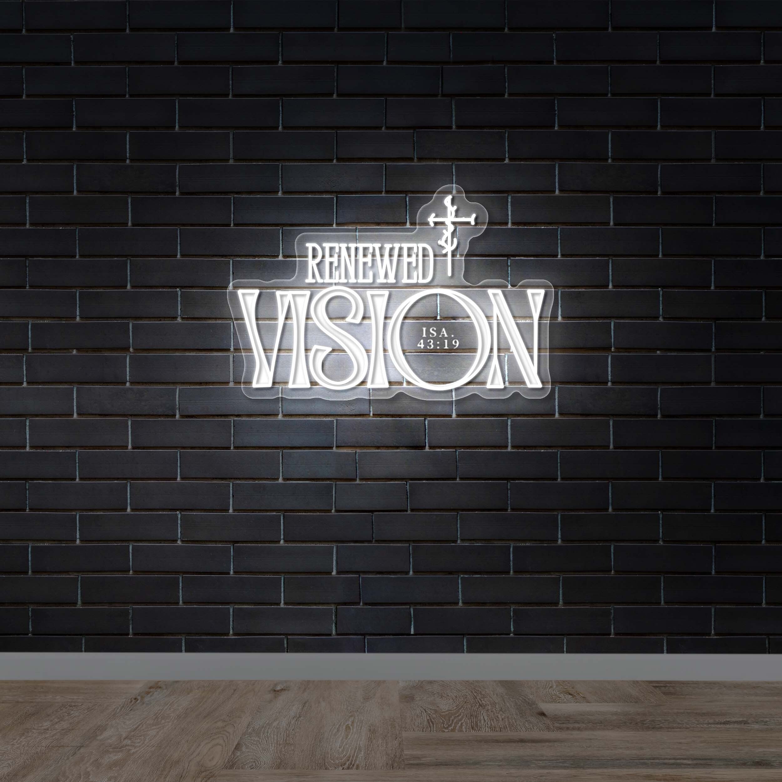 RENEWED VISION - Premium Neon Artwork