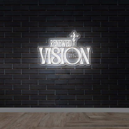 RENEWED VISION - Premium Neon Artwork