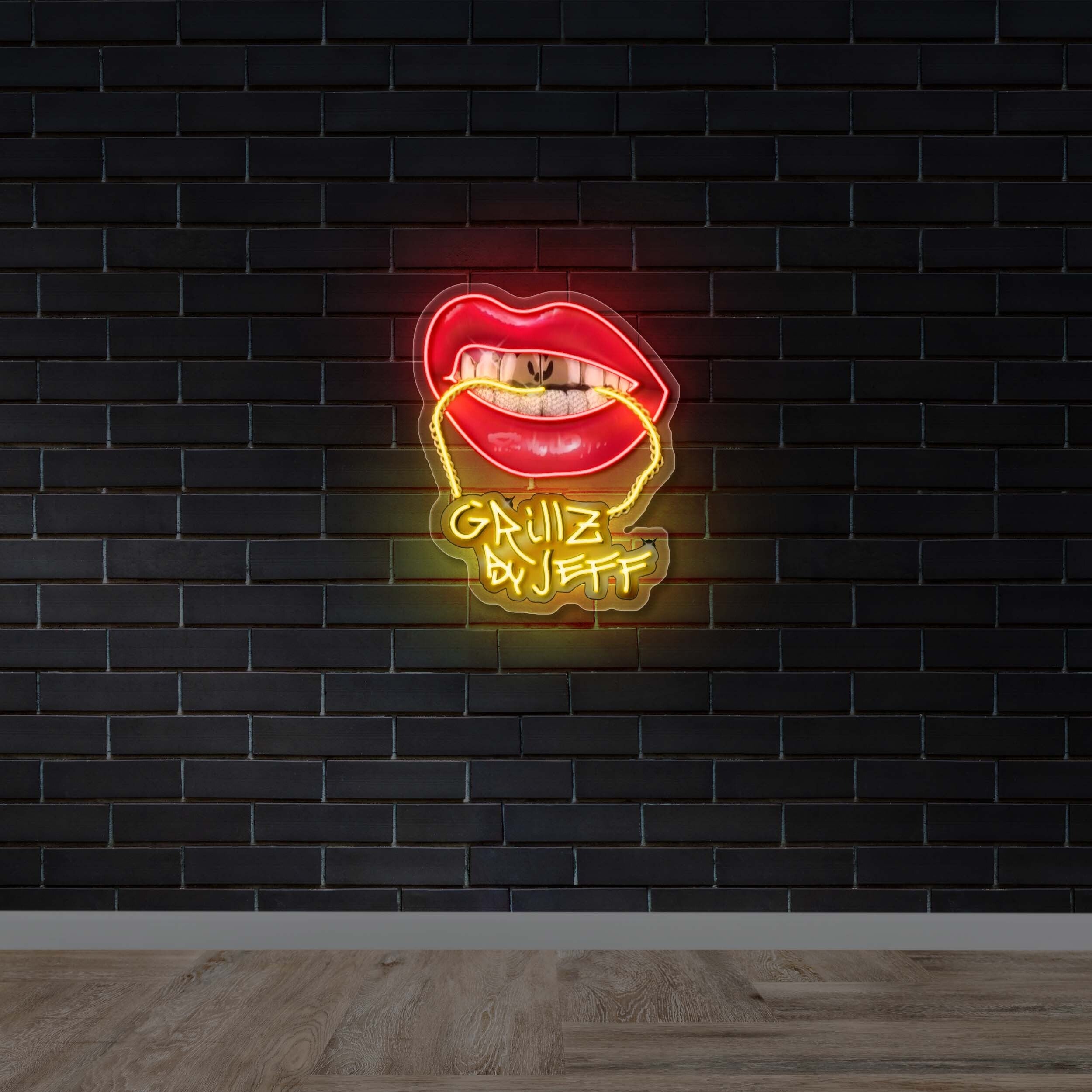 Grillz by Jeff - Premium Neon Artwork