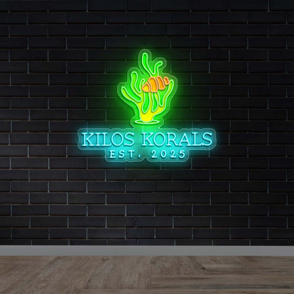 Kilos Korals - Premium Neon Artwork