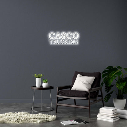 CASCO TRUCKING - Premium Neon Artwork