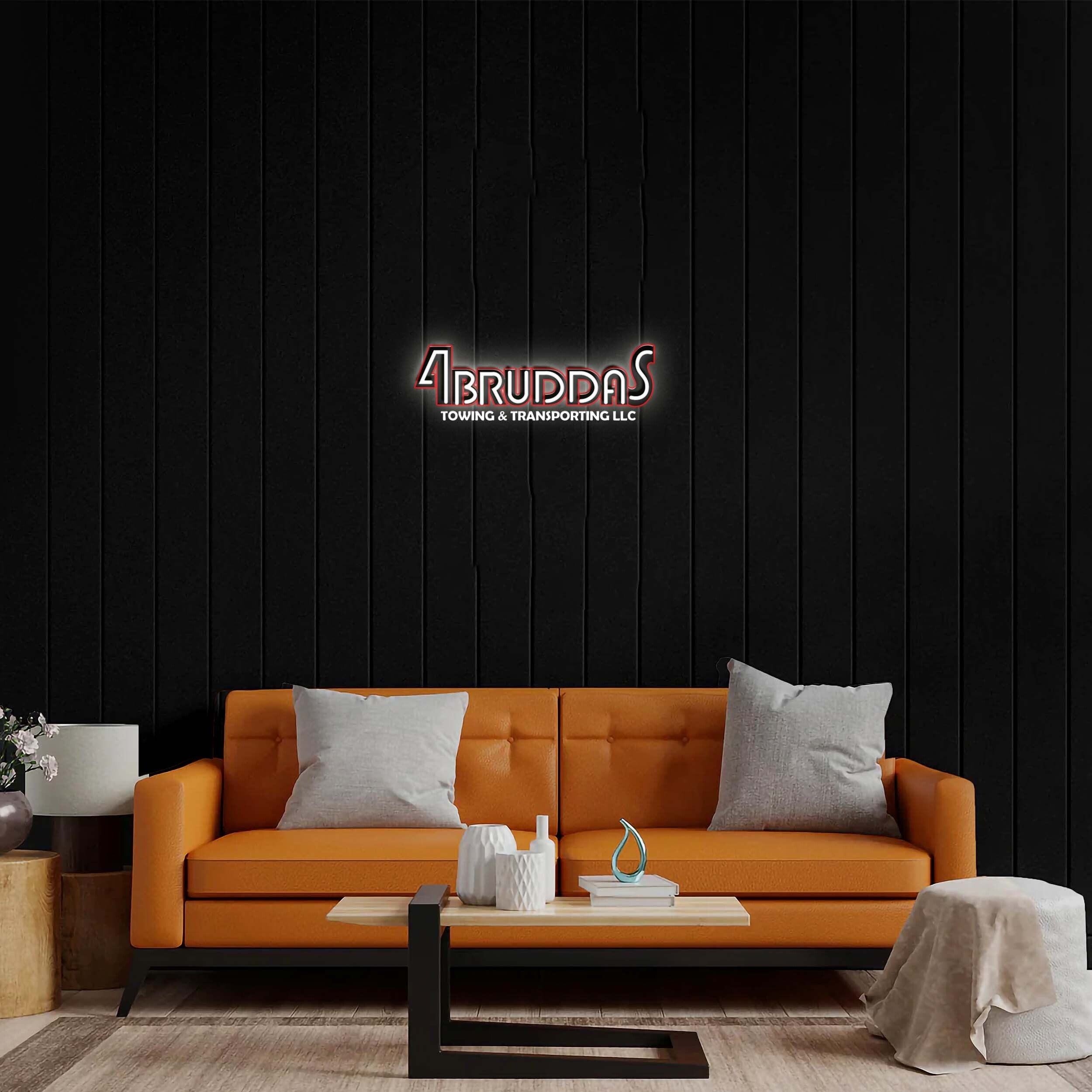 4 BRUDDAS - Premium Neon Artwork