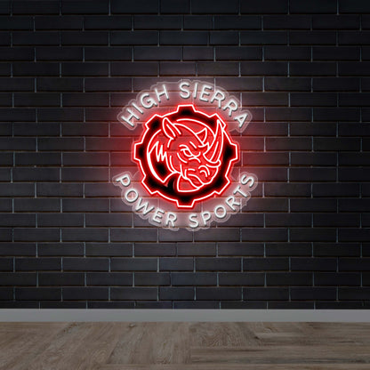 HIGH SIERRA - Premium Neon Artwork