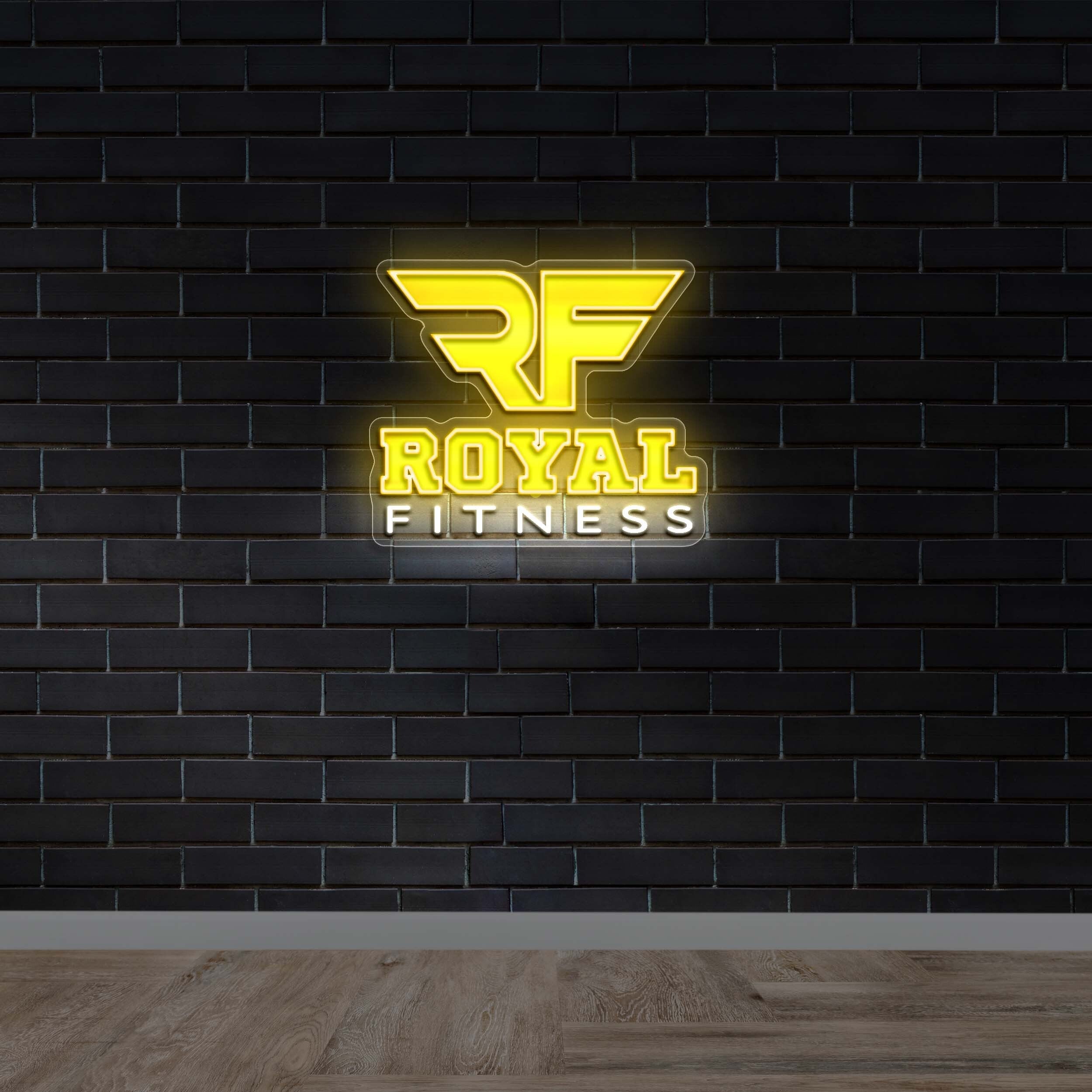ROYAL FITNESS - Premium Neon Artwork