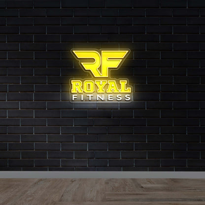 ROYAL FITNESS - Premium Neon Artwork