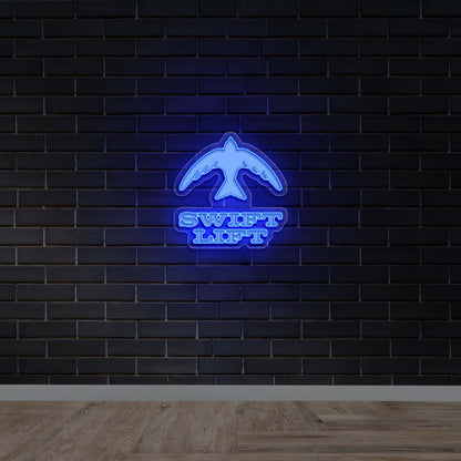 SWIFT LIFT - Premium Neon Artwork
