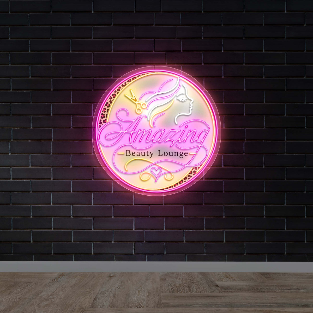 Amazing Beauty Lounge - Premium Neon Artwork