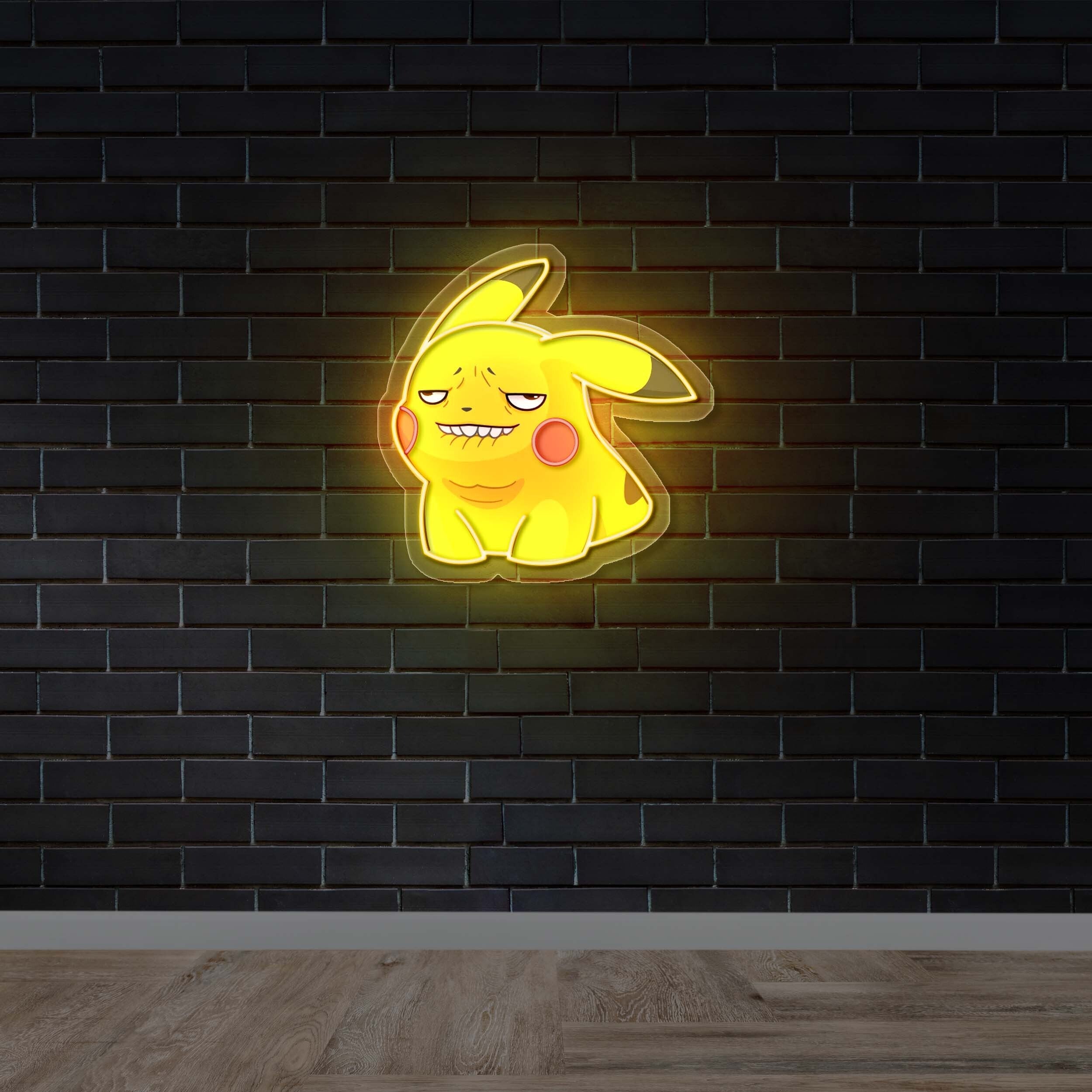 Pikachu - Premium Neon Artwork