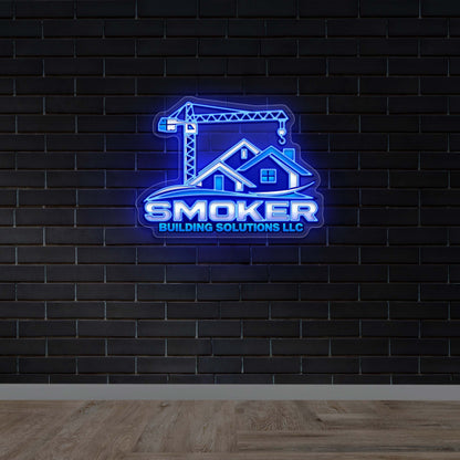 Smoker Building Solutions LLC - Premium Neon Artwork