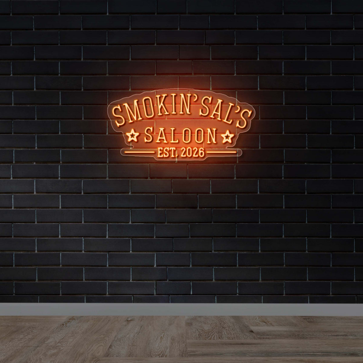 SMOKIN' SAL'S SALOON - Premium Neon Artwork