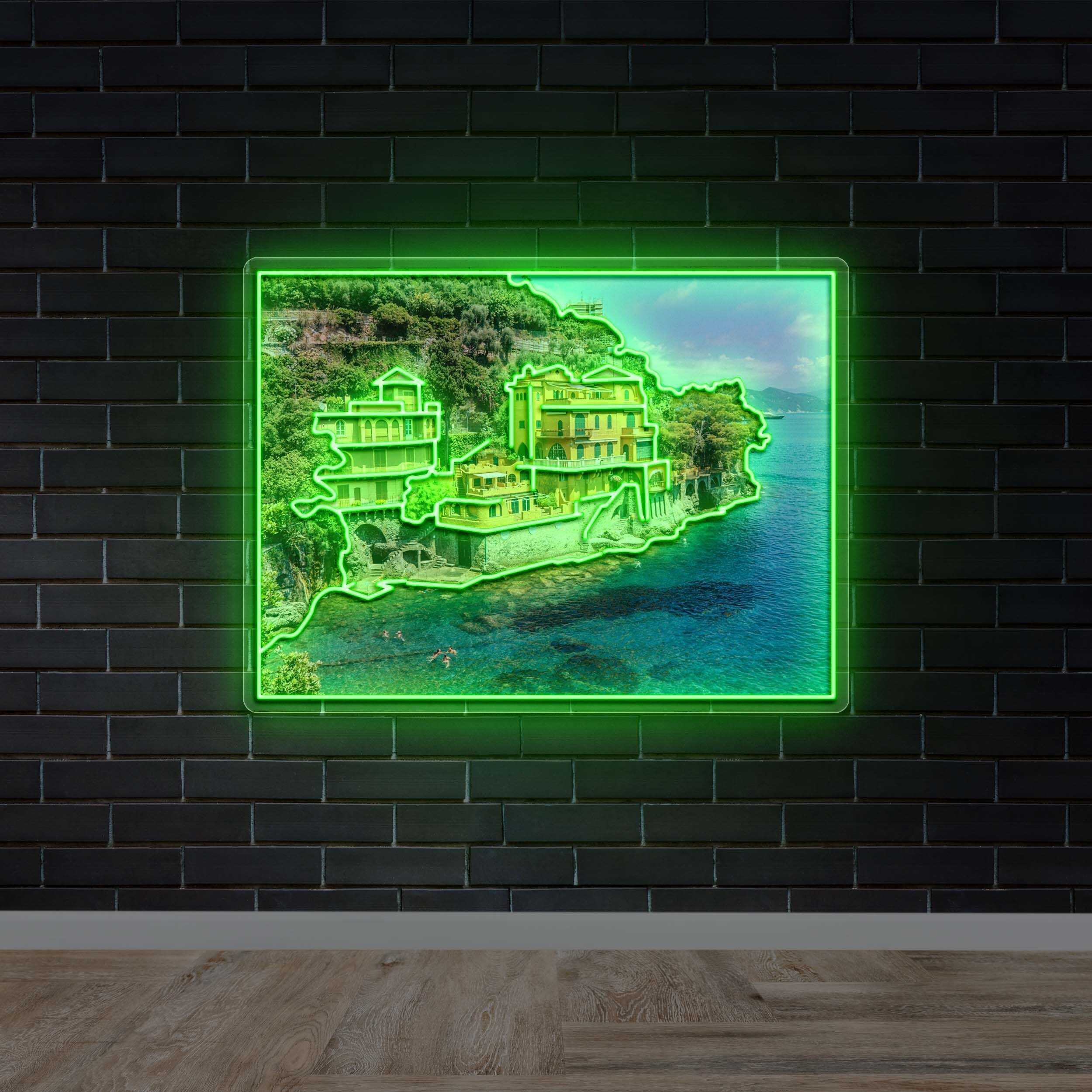 Portofino - Premium Neon Artwork