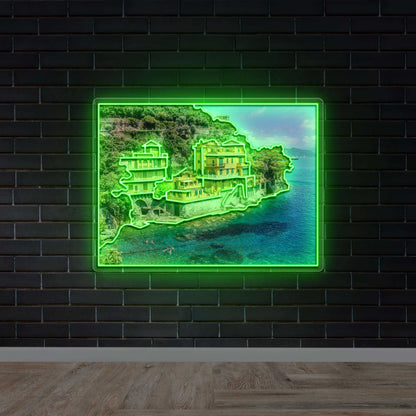 Portofino - Premium Neon Artwork