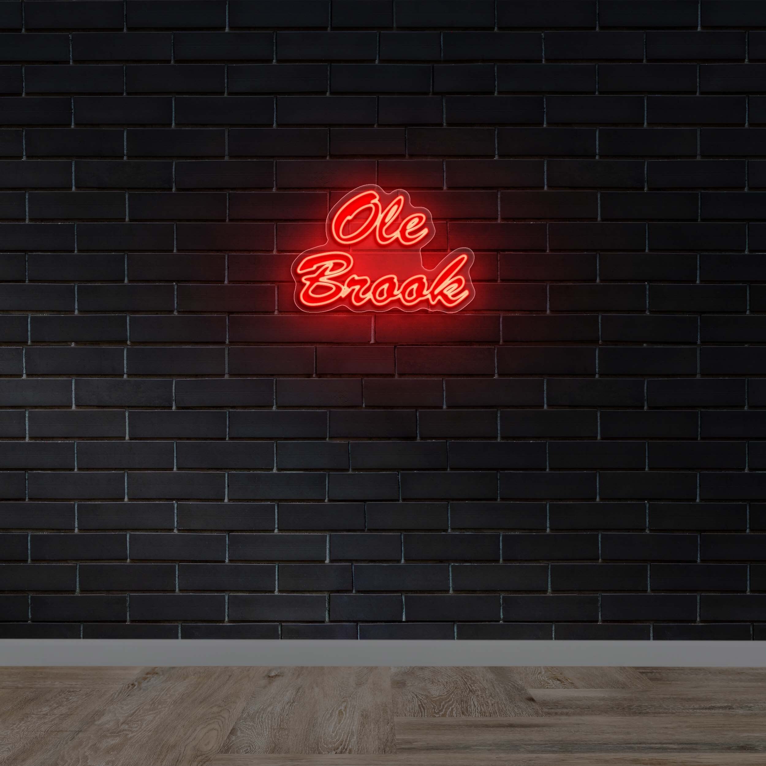 Ole Brook - Premium Neon Artwork