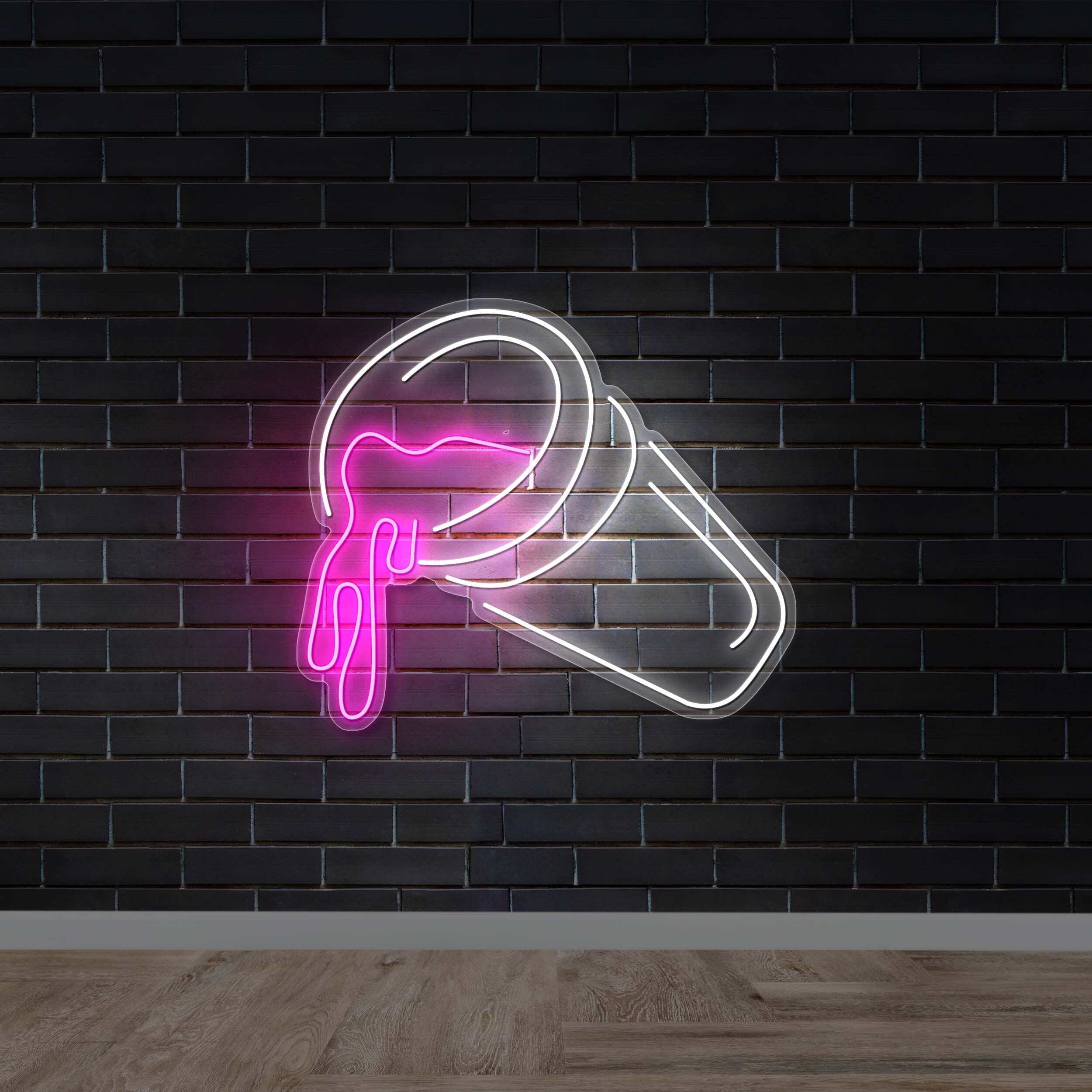 Spilled Juice - Premium Neon Artwork