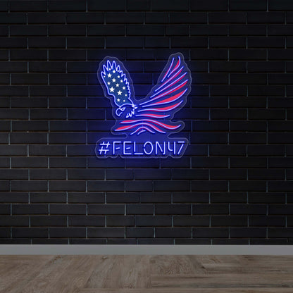 #FELON47 - Premium Neon Artwork