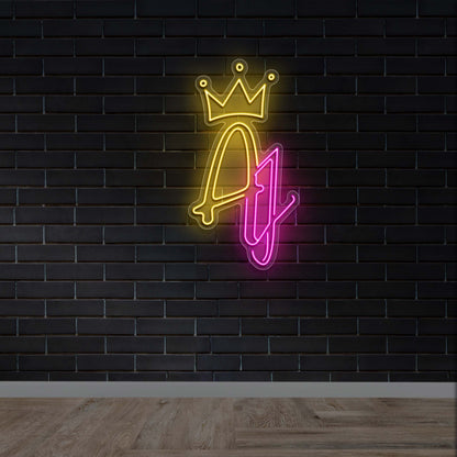 Aj - Premium Neon Artwork