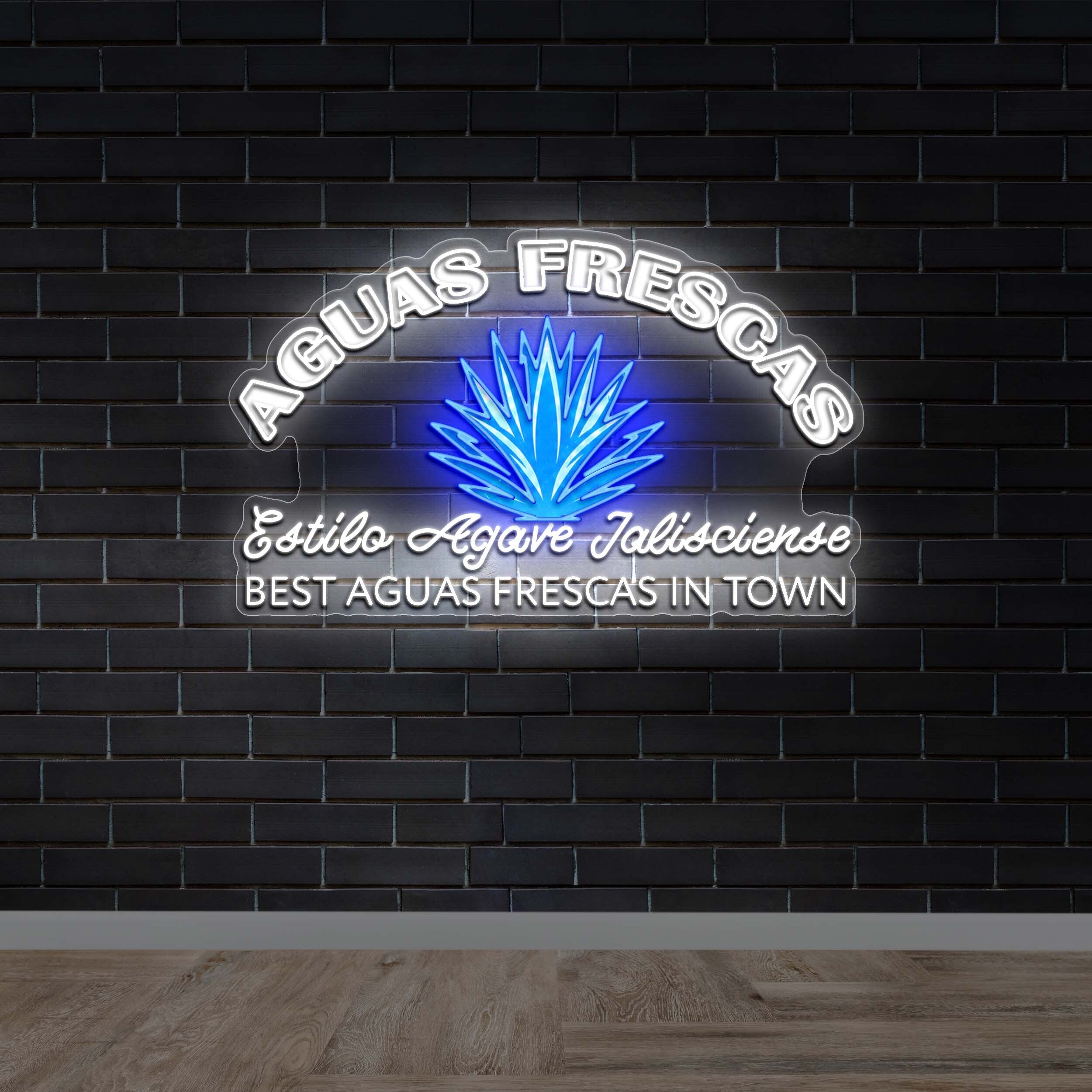 Aguas Frescas - Premium Neon Artwork