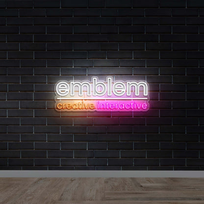 EMBLEM CREATIVE INTERACTIVE - Premium Neon Artwork