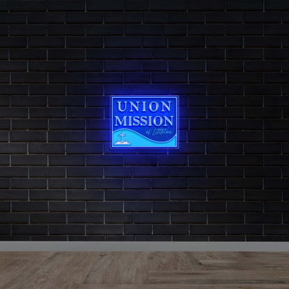 UNION MISSION - Premium Neon Artwork